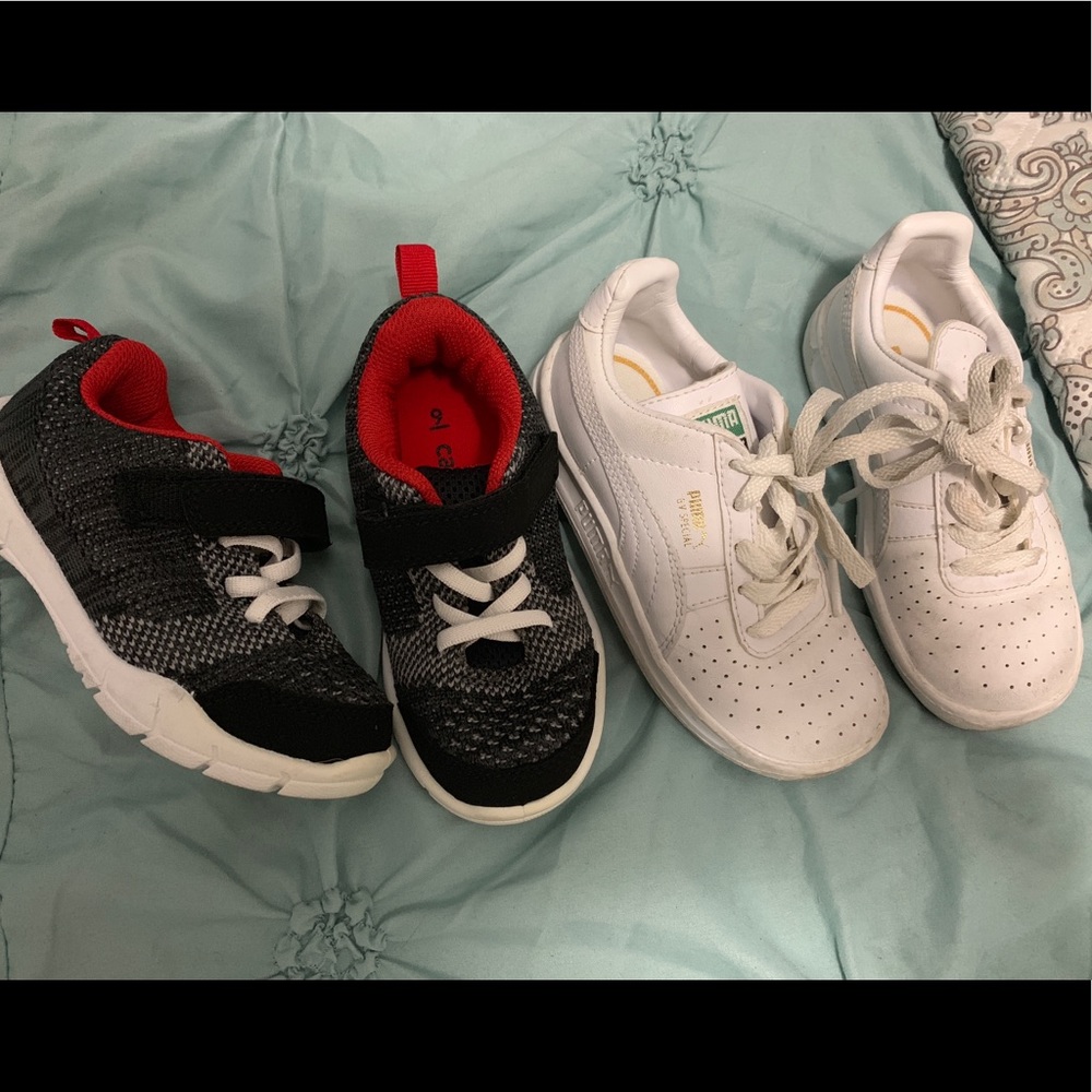 2 pairs Toddler 9 sneakers
